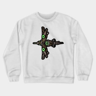 Stained Glass Laser Bird Crewneck Sweatshirt